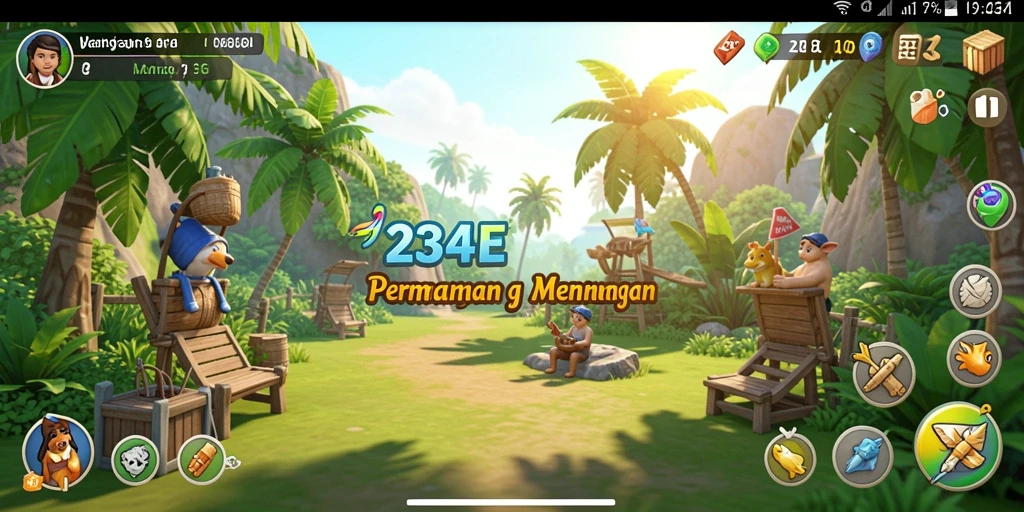 Gameplay <strong>234E</strong> yang menyenangkan dan penuh warna.