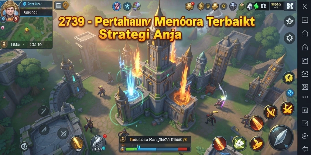 Gameplay menara pertahanan yang mendebarkan dan penuh strategi.