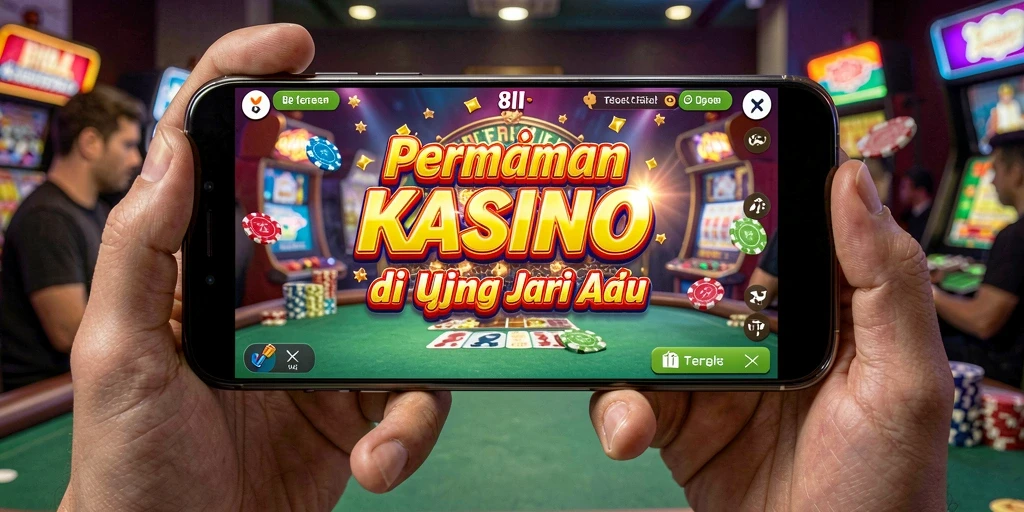Screenshot 8II menampilkan gameplay Kasino yang seru dan interaktif.