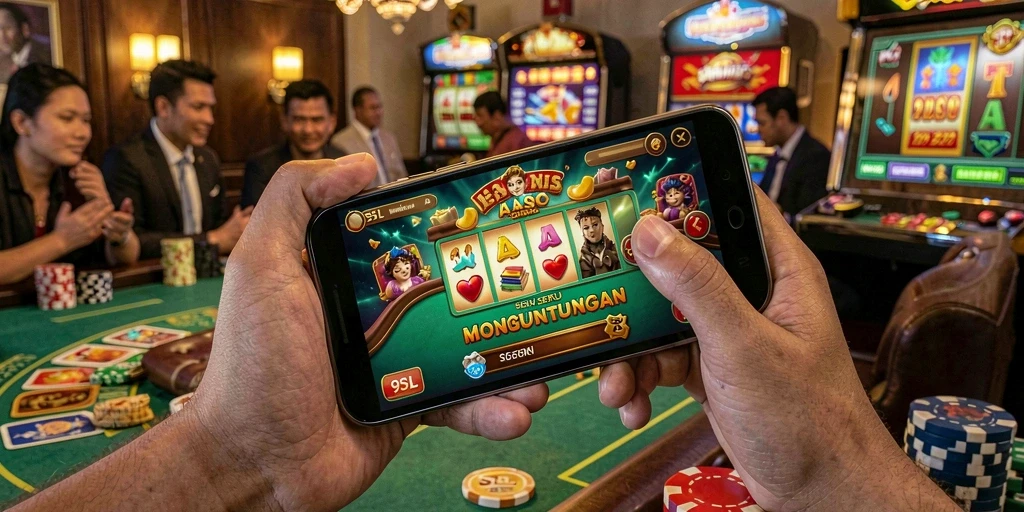 Tampilan menarik dari gameplay 9SL yang mendebarkan.