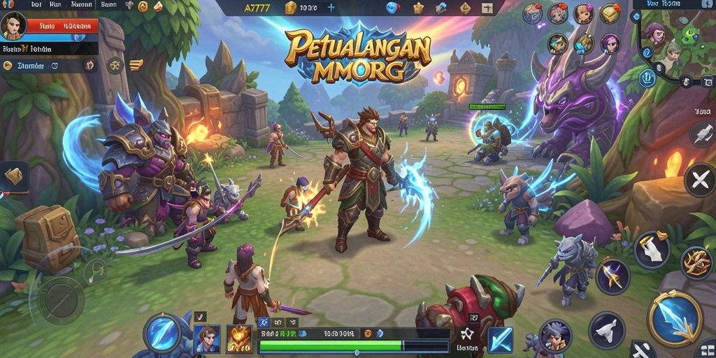 Tampilan gameplay A7777 yang menakjubkan dan mendebarkan.