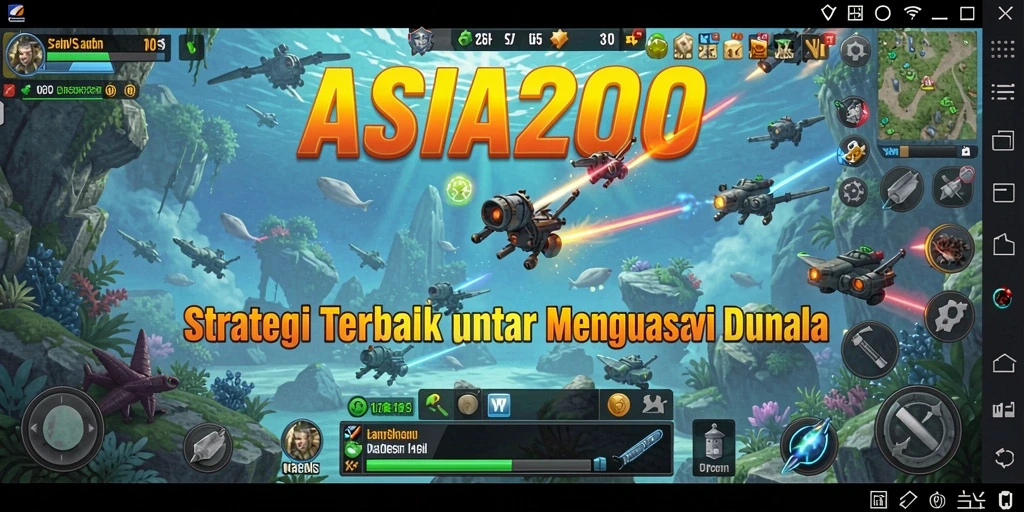 Screenshot <strong>ASIA200</strong> menampilkan aksi strategi yang mendebarkan dan grafis yang memukau.