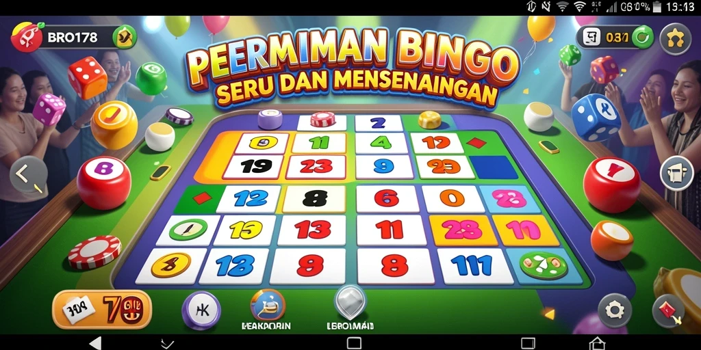 Screenshot gameplay yang menampilkan keseruan permainan Bingo.