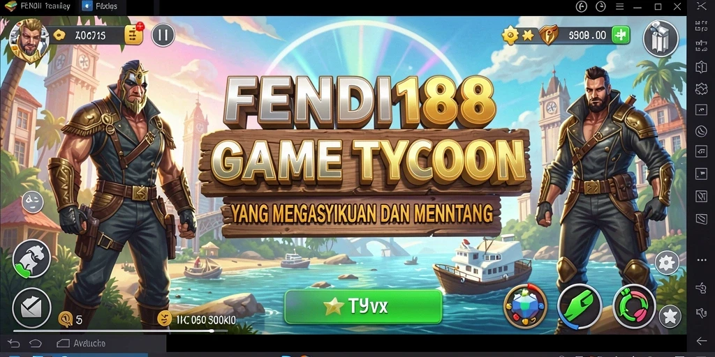 Tampilan gameplay menarik dan menantang di FENDI188.