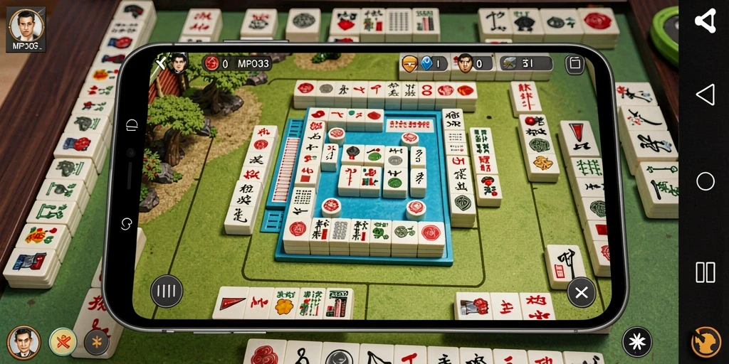 Screenshot gameplay Mahjong MPO303 yang menunjukkan level menarik dan grafis yang memukau.
