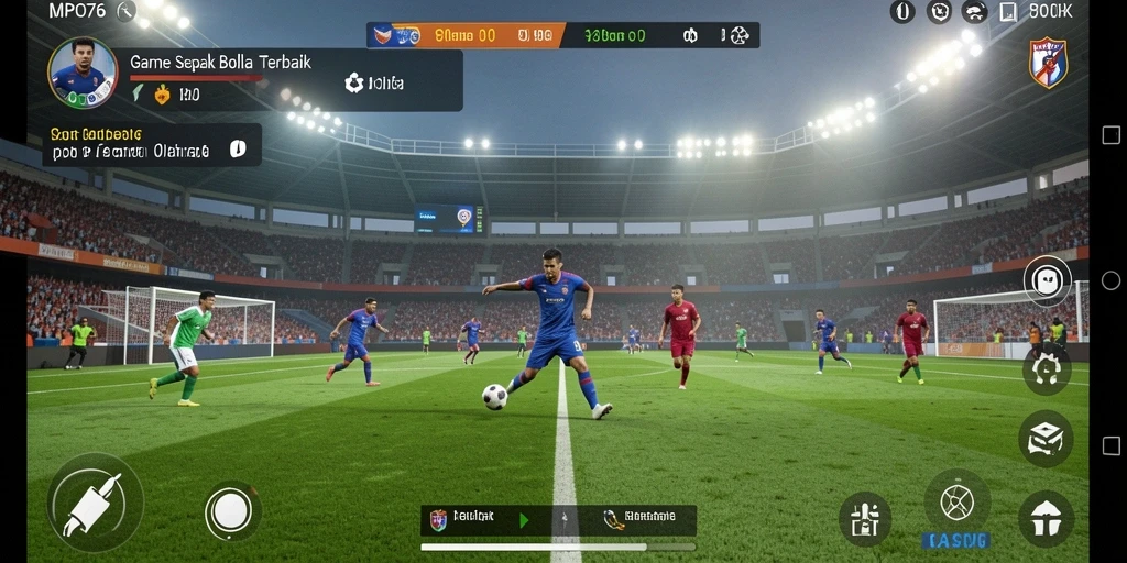 Tampilan gameplay seru dan mendebarkan dari MPO76.