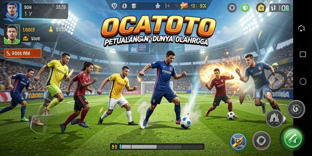 Gameplay menarik OCATOTO di dunia olahraga yang penuh tantangan.