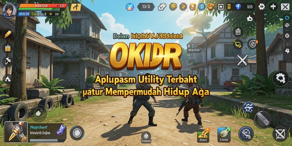Tampilan antarmuka OKIDR yang intuitif dan ramah pengguna.