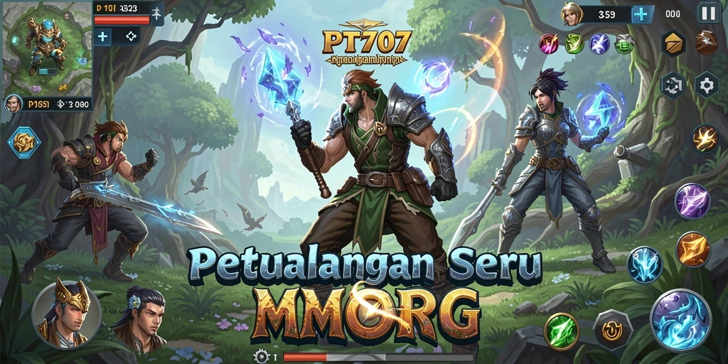 Gameplay intens dalam dunia PT707 yang memikat.