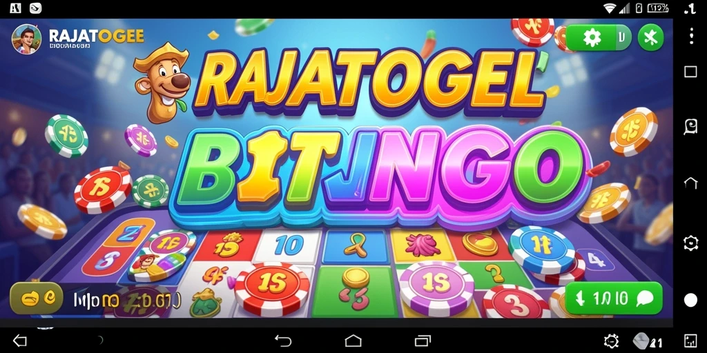 Tampilan gameplay RAJATOGEL yang menarik saat bermain Bingo.