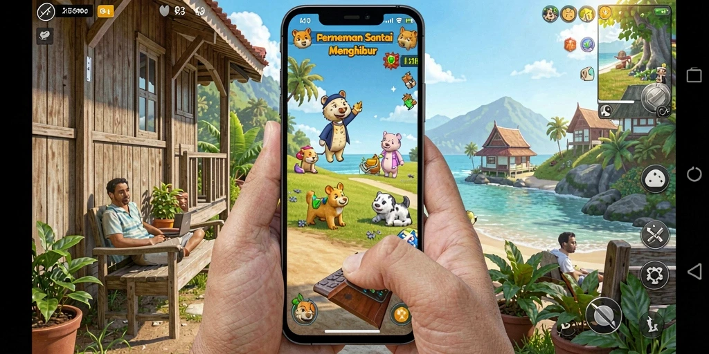 Tampilan gameplay S13 yang menarik dan berwarna-warni.