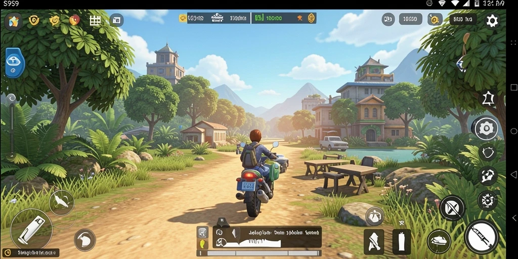 Screenshot gameplay S9S9 yang menampilkan aksi simulasi yang seru.