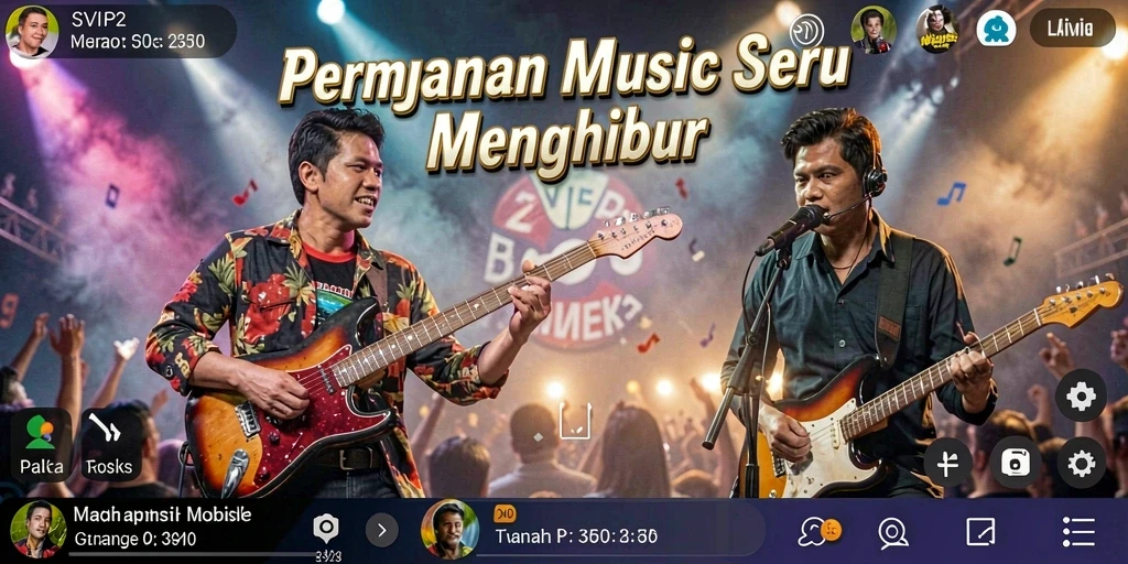 Tampilan gameplay SVIP2 yang seru dan interaktif.