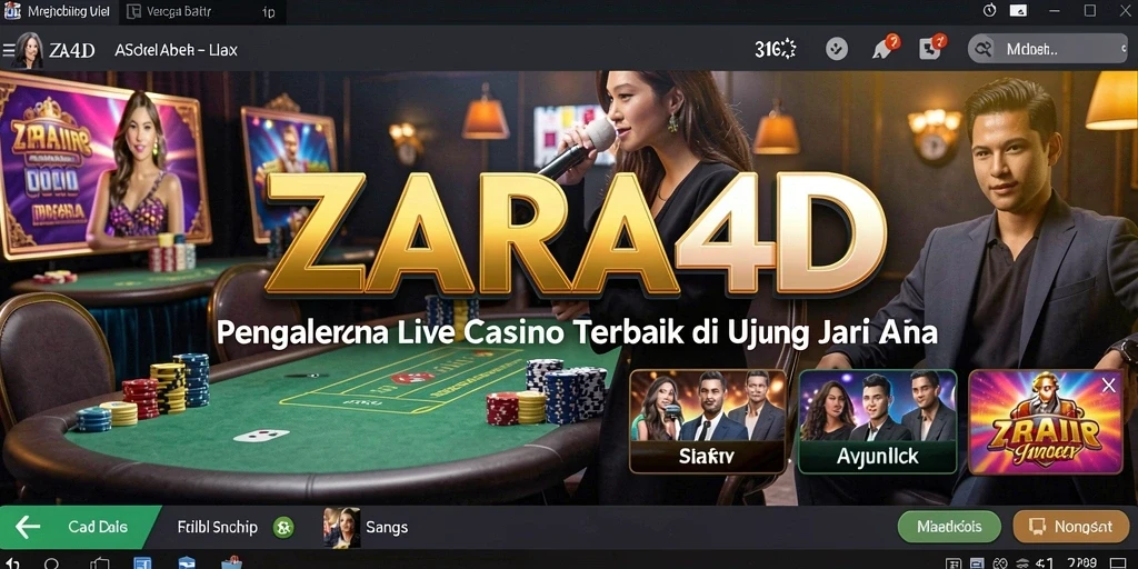 Tampilan menarik dari gameplay <strong>ZARA4D</strong> yang mendebarkan dan interaktif.